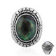 Anello in argento con Quarzo Bianco (Art of Nature)