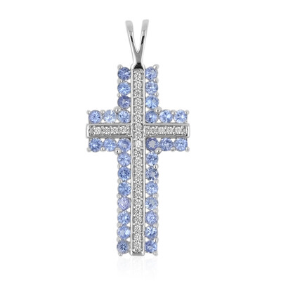 Ciondolo in argento con Tanzanite