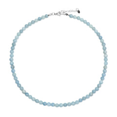 Collana in argento con Acquamarina