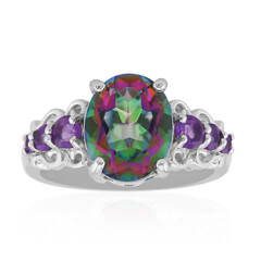 Anello in argento con Quarzo Mistico