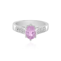 Anello in argento con Kunzite