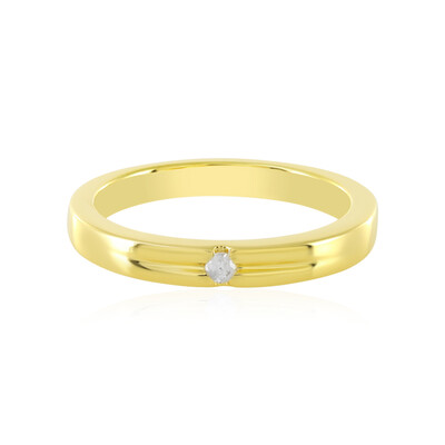 Anello in argento con Diamante PK (J)