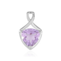Ciondolo in argento con Ametista Rose de France