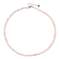 Collana in argento con Opale Rosa