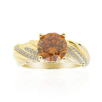 Anello in oro con Sfalerite (de Melo)