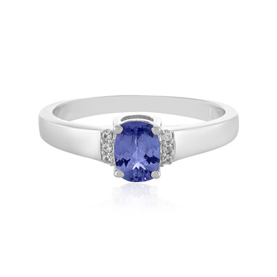 Anello in argento con Tanzanite