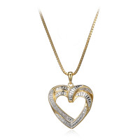 Collana in ottone con Diamante I3 (I) (Juwelo Style)