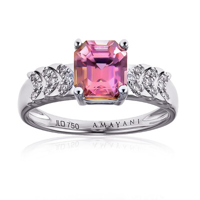 Anello in oro con Diasporo Rosa (AMAYANI)