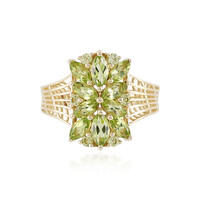 Anello in oro con Peridoto (Ornaments by de Melo)