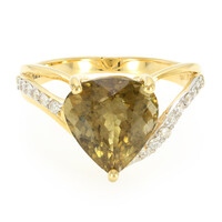 Anello in oro con Tormalina Cuprian (AMAYANI)
