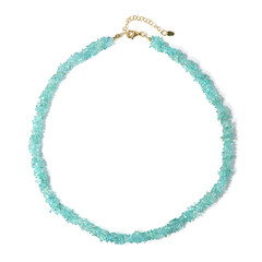 Collana in argento con Apatite Blu