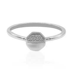 Anello in argento con Zircone