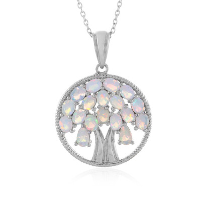 Collana in argento con Opale di Welo
