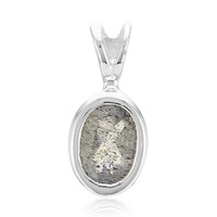 Ciondolo in argento con Labradorite