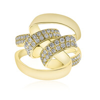 Anello in oro con Diamante I1 (H) (CIRARI)
