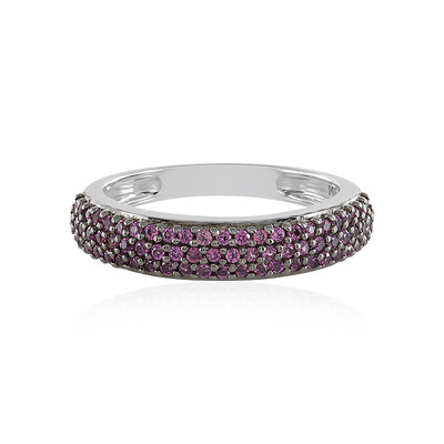 Anello in argento con Rodolite (MONOSONO COLLECTION)