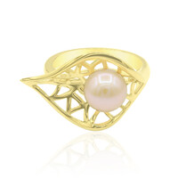 Anello in argento con Perla di Acqua Dolce (TPC)