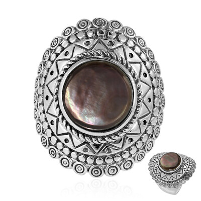 Anello in argento con Madreperla (Art of Nature)
