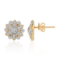 Orecchini in oro con Diamante IF (D)