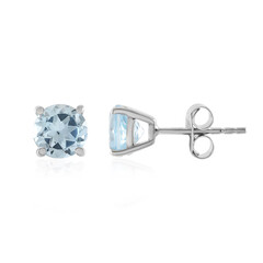 Orecchini in argento con Topazio Blu Cielo