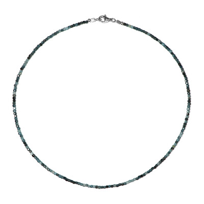 Collana in argento con Tormalina Blu