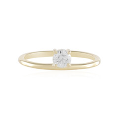 Anello in oro con Diamante IF (G) (de Melo)