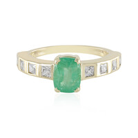 Anello in oro con Smeraldo Russo (Adela Gold)