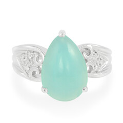 Anello in argento con Opale Paraiba