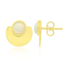 Orecchini in argento con Opale Bianco