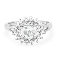 Anello in argento con Berillo Himalayano