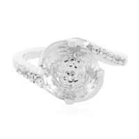 Anello in argento con Topazio Bianco Reale (PHANTASIA)