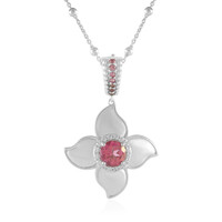 Collana in argento con Topazio Rosa (Dallas Prince Designs)