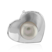 Ciondolo in argento con Perla d'Acqua Dolce Bianca (TPC)