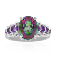 Anello in argento con Quarzo Mistico