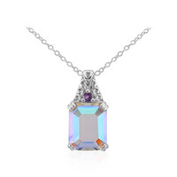 Collana in argento con Quarzo Moonlight