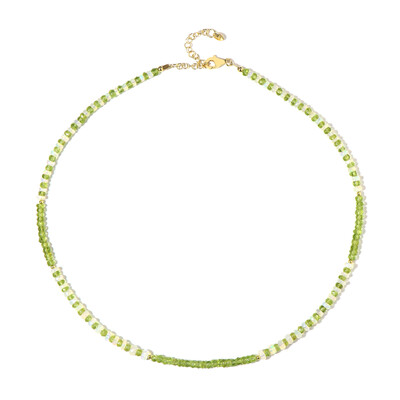 Collana in argento con Peridoto