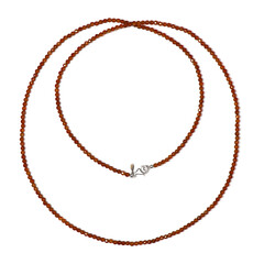 Collana in argento con Granato Essonite