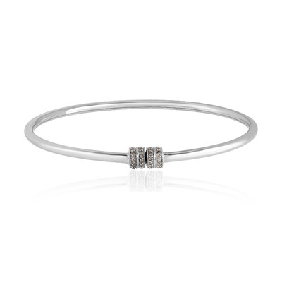 Bracciale in argento con Diamante Champagne I3