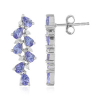 Orecchini in argento con Tanzanite