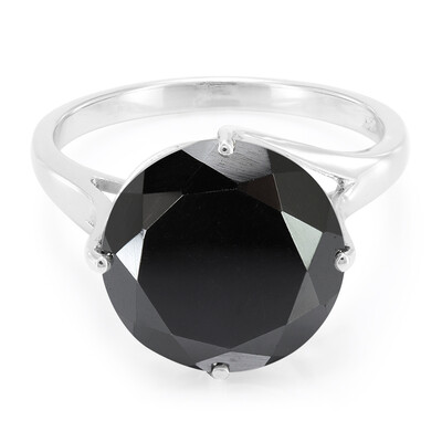 Anello in argento con Ematite Nera
