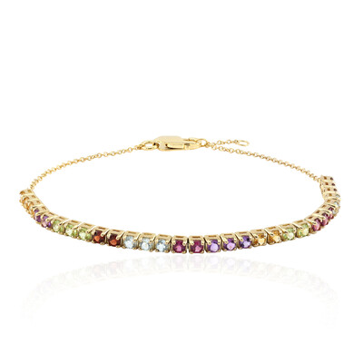Bracciale in argento con Ametista