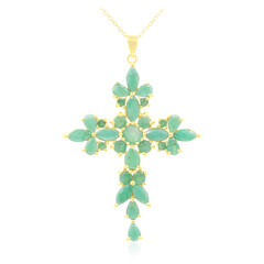Collana in argento con Smeraldo