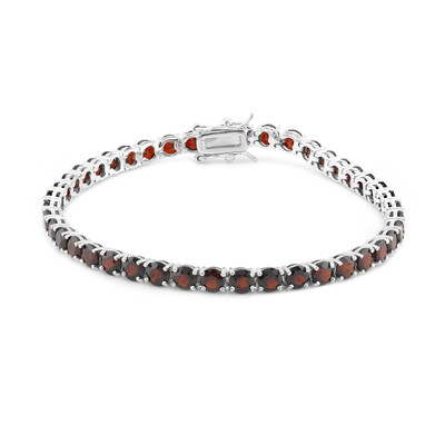 Bracciale in argento con Granato