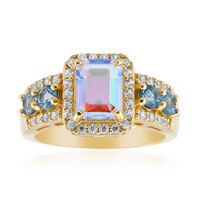 Anello in argento con Quarzo Moonlight