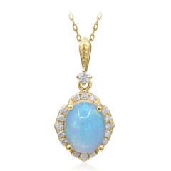 Collana in oro con Opale di Welo AAA
