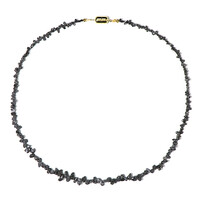 Collana in argento con Diamante Nero (Adela Silber)
