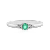 Anello in argento con Smeraldo Colombiano