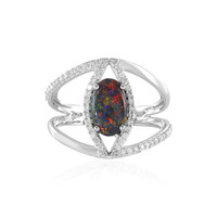 Anello in oro con Opale Matrice Andamooka (AMAYANI)