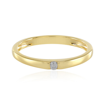 Anello in argento con Diamante I3 (J)