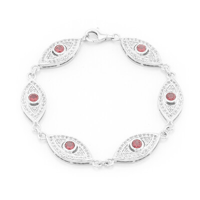 Bracciale in argento con Granato Lindi (Jahdo)